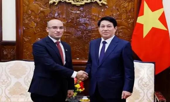 Mr Sofiane Chaib received by President of the Republic of Vietnam