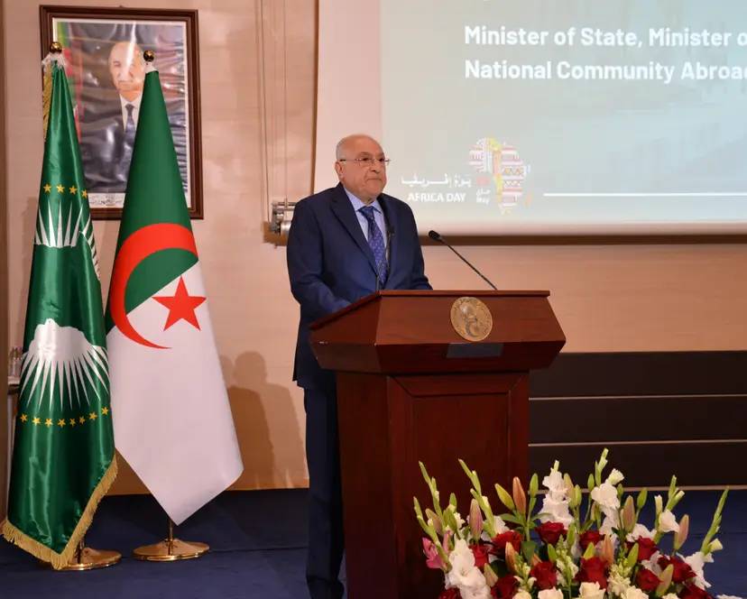 السيد الوزير أحمد عطاف يلقي كلمة بمناسبة يوم إفريقيـــــــــــــــا