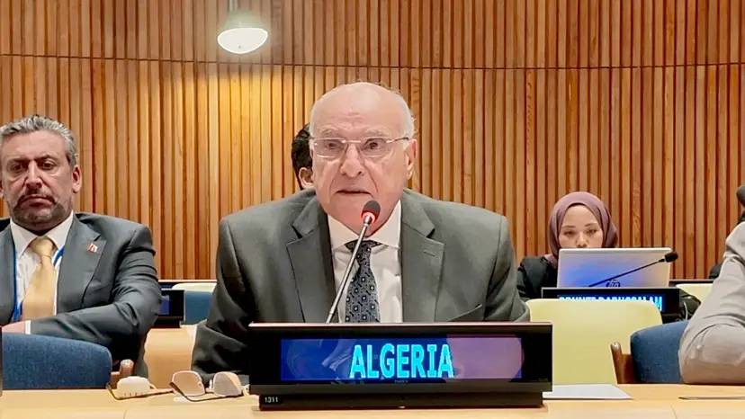السيد الوزير أحمد عطاف يشارك في الحوار رفيع المستوى بمناسبة الذكرى الخامسة لإطلاق مبادرة التنمية العالمية
